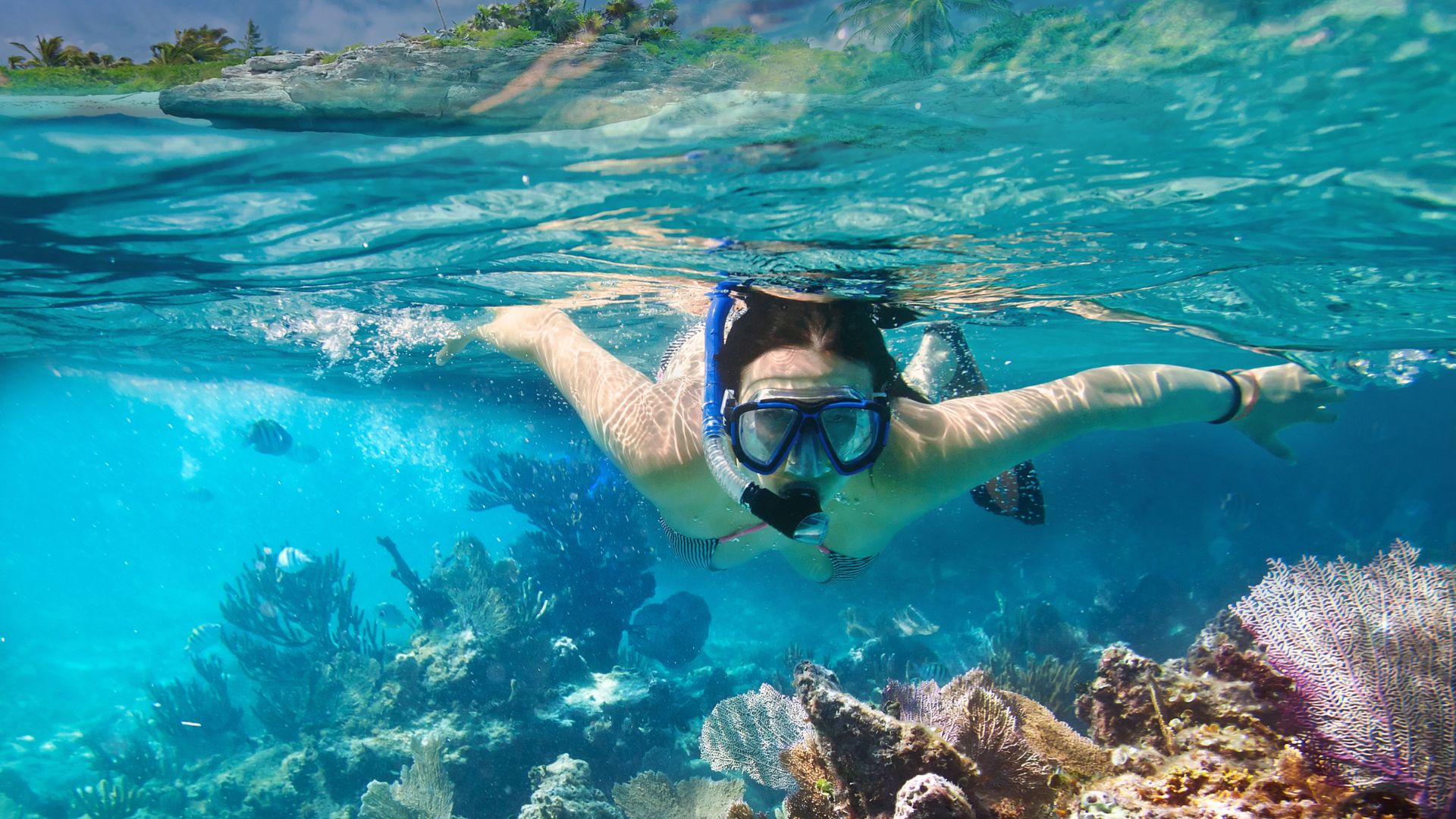 Isla Mujeres en Lancha