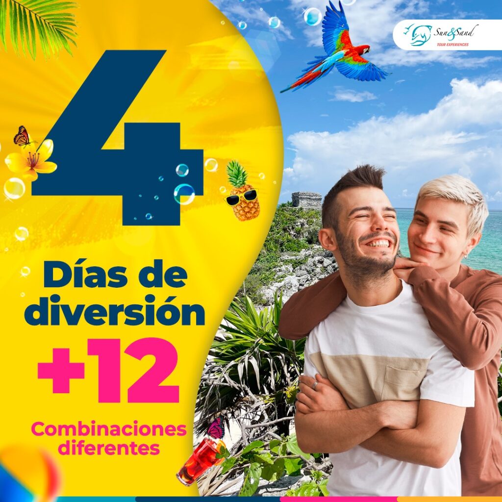 Tours en Cancún - Cuatro días de Diversión